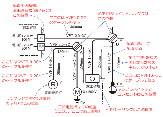 第二種電気工事士技能試験の施工条件の解説 令和6年度(候補No.4)