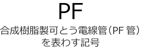 �����������Ƃ��d���ǁiPF�ǁj��\�킷�L��