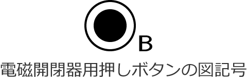 �d���J��p�����{�^���̐}�L��