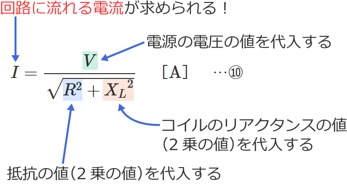 ��H�ɗ����d���̌����̎g�����i��R�ƃR�C���̃��A�N�^���X�Ɠd���̓d�����狁�߂�ꍇ�j