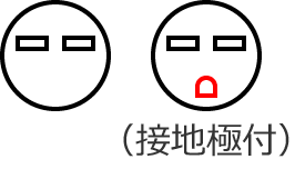 �P��200V�p15A�R���Z���g�̐n��i�ɔz�u�j