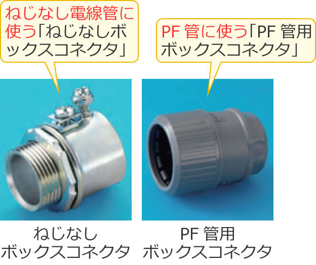 �˂��Ȃ��d���ǂɎg���˂��Ȃ��{�b�N�X�R�l�N�^��PF�ǂɎg��PF�Ǘp�{�b�N�X�R�l�N�^