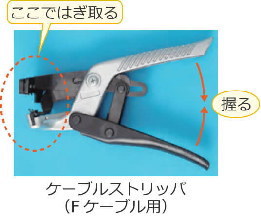 �P�[�u���X�g���b�p�iF�P�[�u���p�j