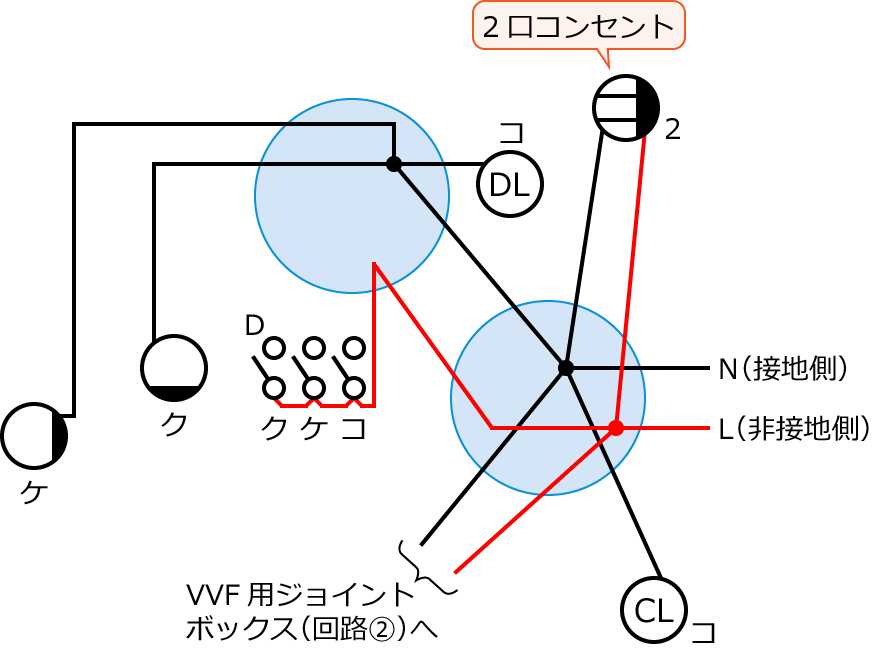 ����27�N�x����d�C�H���m�����M�L������45�E46�E47�̔z���}�̕����}�̏������̎菇③