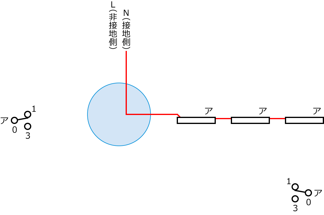 ����30�N�x����d�C�H���m�����M�L������40�E49�̔z���}�̕����}�̏������̎菇②