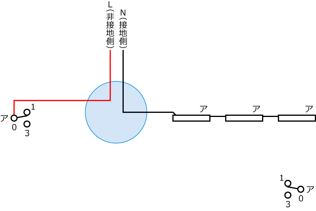 ����30�N�x����d�C�H���m�����M�L������40�E49�̔z���}�̕����}�̏������̎菇③