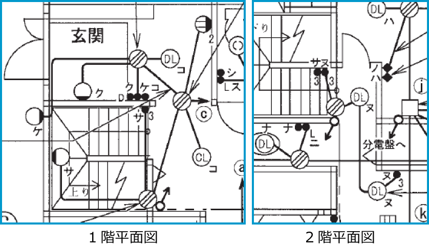 ����27�N�x����d�C�H���m�����M�L������45�E46�E47�̔z���}