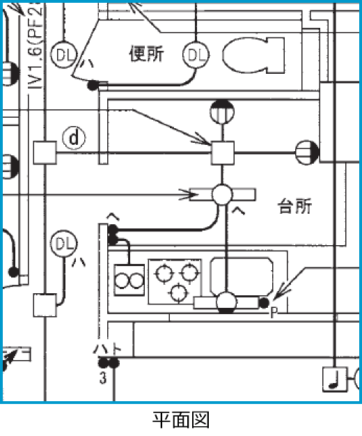 ����25�N�x����d�C�H���m�����M�L������45�E46�̔z���}