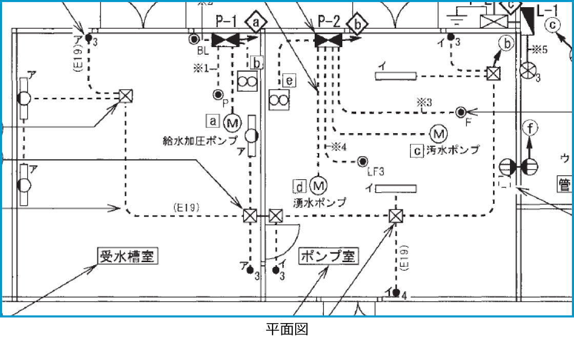 ����30�N�x����d�C�H���m����M�L������39�E46�E47�̔z���}