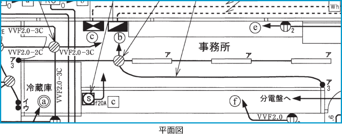 ����30�N�x����d�C�H���m�����M�L������40�E49�̔z���}