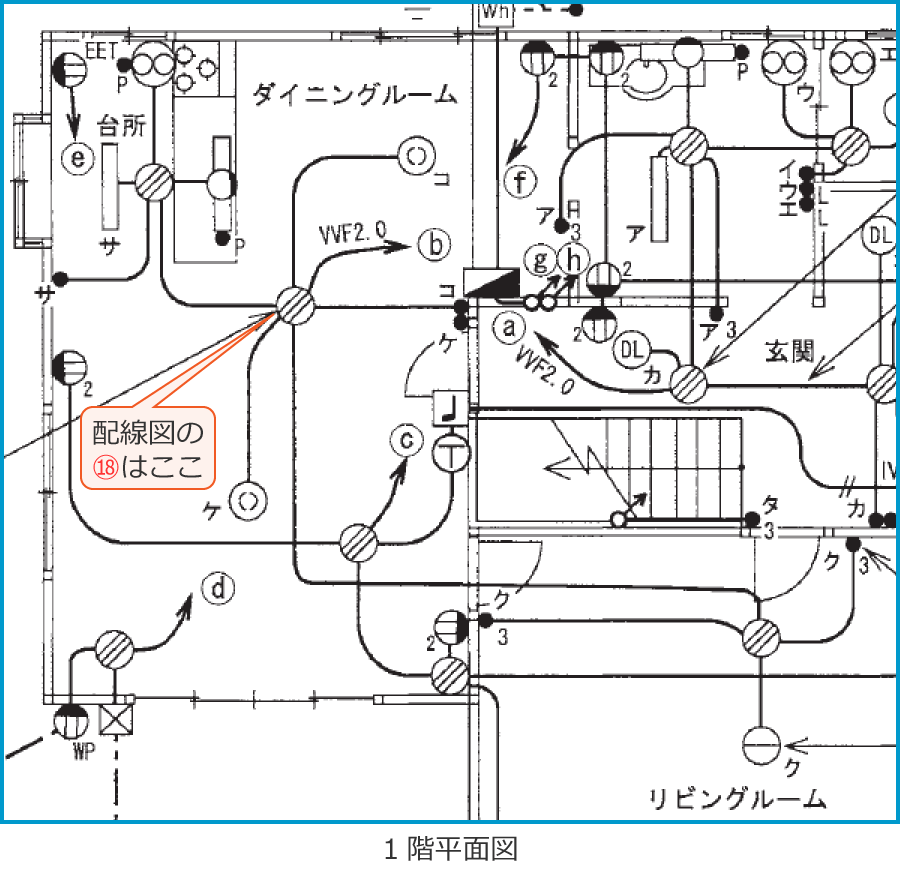 �ߘa2�N�x����d�C�H���m�����M�L�����y�ߑO�z�̔z���}�i1�K���ʐ}�̔����i��48�j�j