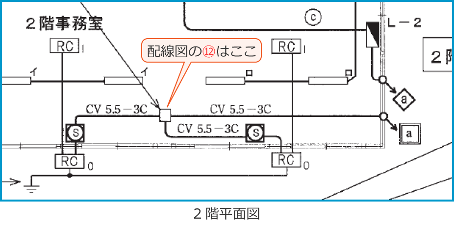 �ߘa3�N�x����d�C�H���m�����M�L�����y�ߌ�z�̔z���}�i2�K���ʐ}�̔����i��42�j�j