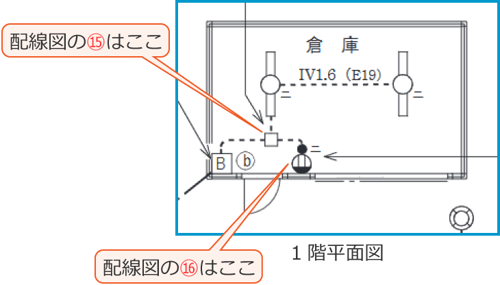 �ߘa4�N�x����d�C�H���m����M�L�����y�ߑO�z�̔z���}�i1�K���ʐ}�̔����i��45�E46�j�j