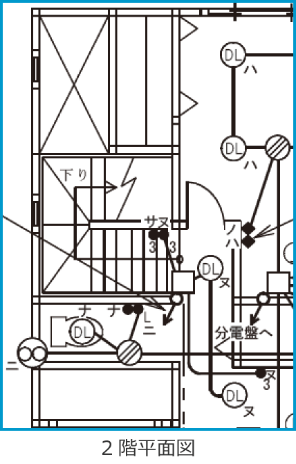 �ߘa4�N�x����d�C�H���m����M�L�����y�ߌ�z�̔z���}�i2�K���ʐ}�̔����i��44�E45�E46�j�j