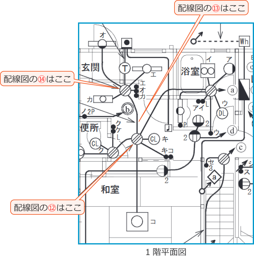 �ߘa4�N�x����d�C�H���m�����M�L�����y�ߌ�z�̔z���}�i1�K���ʐ}�̔����i��42�E43�E44�j�j