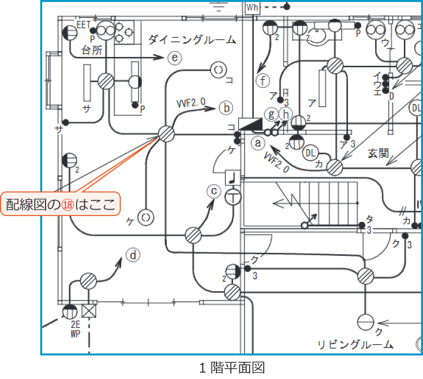 �ߘa5�N�x����d�C�H���m�����w�Ȏ����y�ߑO�z�̔z���}�i1�K���ʐ}�̔����i��48�j�j