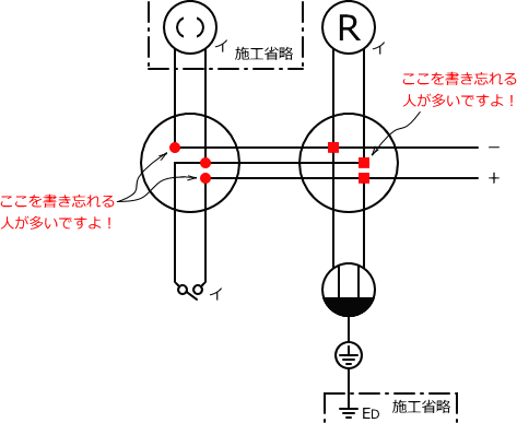����d�C�H���m�Z�\��������25�N�xNo.3�����̕����}�̏������F
