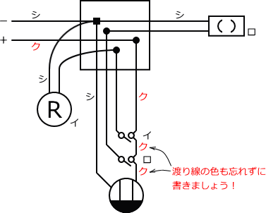 ����d�C�H���m�Z�\��������25�N�xNo.13�����̕����}�̏������G