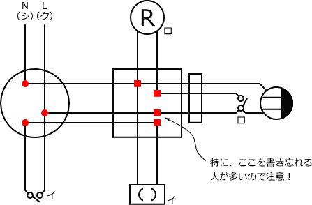 ����d�C�H���m�Z�\��������27�N�xNo.12�����̕����}�̏������E