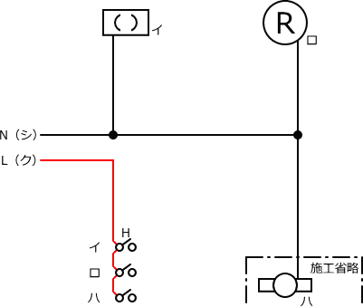 ����d�C�H���m�Z�\��������28�N�x�����No.1�̕����}�̏������̎菇�B