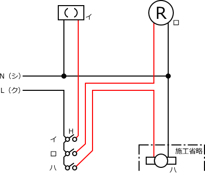 ����d�C�H���m�Z�\��������28�N�x�����No.1�̕����}�̏������̎菇�C