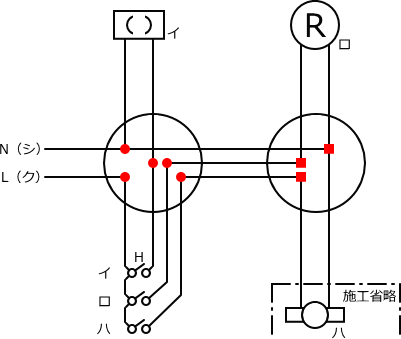����d�C�H���m�Z�\��������28�N�x�����No.1�̕����}�̏������̎菇�E
