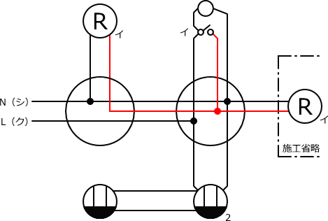 ����d�C�H���m�Z�\��������28�N�x�����No.2�̕����}�̏������̎菇�C