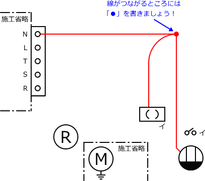 ����d�C�H���m�Z�\��������28�N�x�����No.4�̕����}�̏������̎菇�A