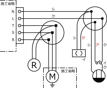 ����d�C�H���m�Z�\��������28�N�x�����No.4�̕����}�̏������̎菇�J