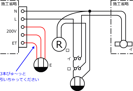 ����d�C�H���m�Z�\��������28�N�x�����No.5�̕����}�̏������̎菇�D
