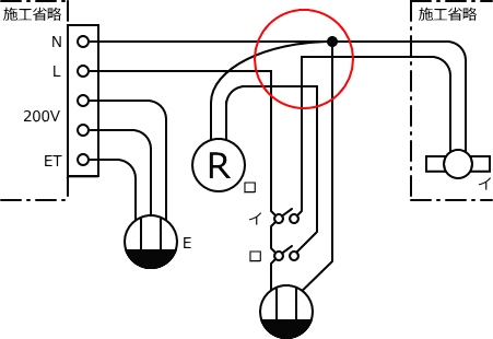 ����d�C�H���m�Z�\��������28�N�x�����No.5�̕����}�̏������̎菇�E