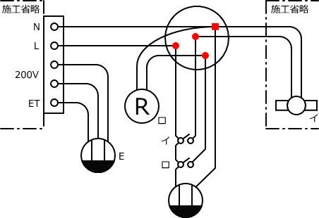 ����d�C�H���m�Z�\��������28�N�x�����No.5�̕����}�̏������̎菇�F