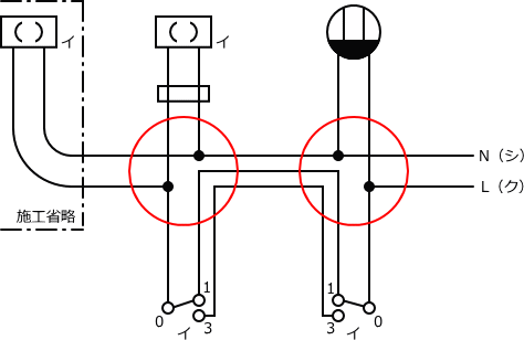 ����d�C�H���m�Z�\��������28�N�x�����No.6�̕����}�̏������̎菇�E