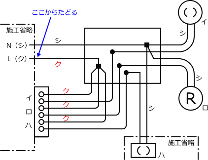 ����d�C�H���m�Z�\��������28�N�x�����No.8�̕����}�̏������̎菇�G