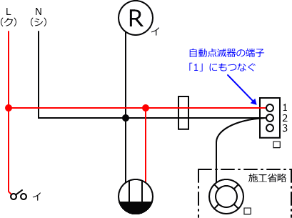 ����d�C�H���m�Z�\��������28�N�x�����No.13�̕����}�̏������̎菇�B