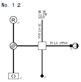 ����28�N�x����d�C�H���m�Z�\�����̌����No.12�̒P���}