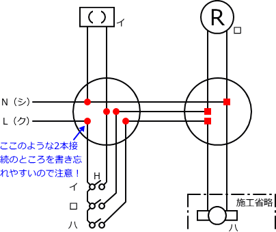 ����d�C�H���m�Z�\��������29�N�x�����No.1�̕����}�̏������̎菇⑥