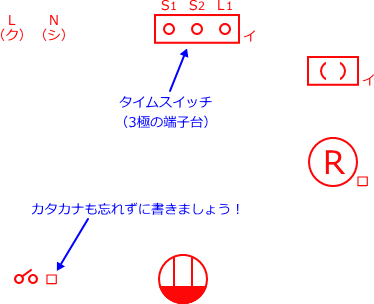 ����d�C�H���m�Z�\��������29�N�x�����No.3�̕����}�̏������̎菇①