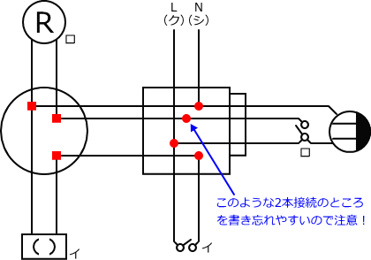 ����d�C�H���m�Z�\��������29�N�x�����No.12�̕����}�̏������̎菇⑦