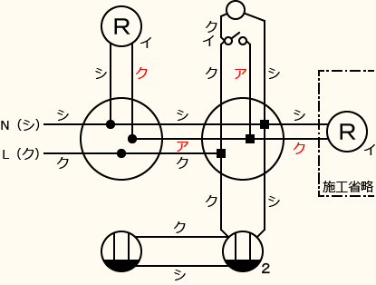 ����d�C�H���m�Z�\��������30�N�x�����No.2�̕����}�̏������̎菇⑨