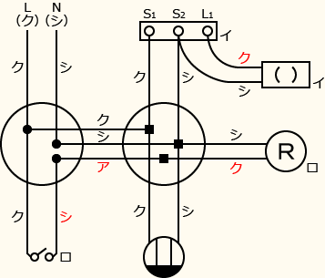 ����d�C�H���m�Z�\��������30�N�x�����No.3�̕����}�̏������̎菇⑨