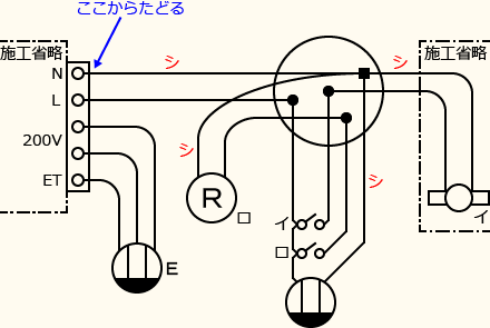 ����d�C�H���m�Z�\��������30�N�x�����No.5�̕����}�̏������̎菇⑧