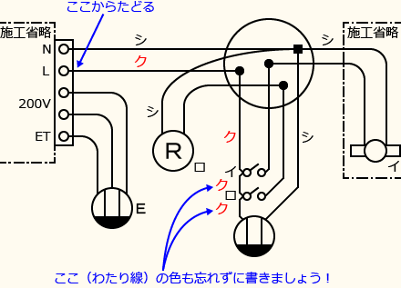 ����d�C�H���m�Z�\��������30�N�x�����No.5�̕����}�̏������̎菇⑨