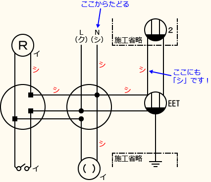 ����d�C�H���m�Z�\��������30�N�x�����No.9�̕����}�̏������̎菇⑧