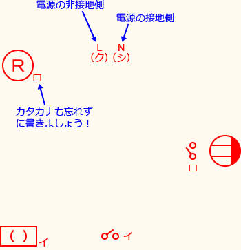 ����d�C�H���m�Z�\��������30�N�x�����No.12�̕����}�̏������̎菇①
