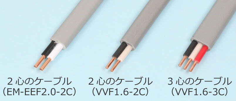 2�S��3�S�̃P�[�u���̐≏�핢�̐F