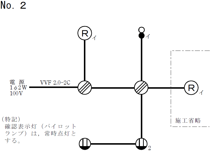 �ߘa3�N�x����d�C�H���m�Z�\�����̌����No.2�̒P���}
