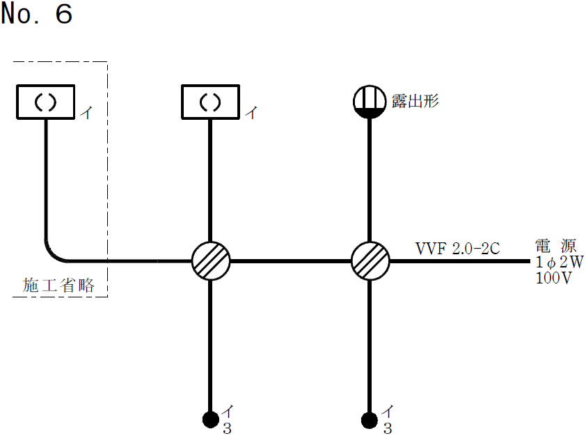 �ߘa5�N�x����d�C�H���m�Z�\�����̌����No.6�̒P���}