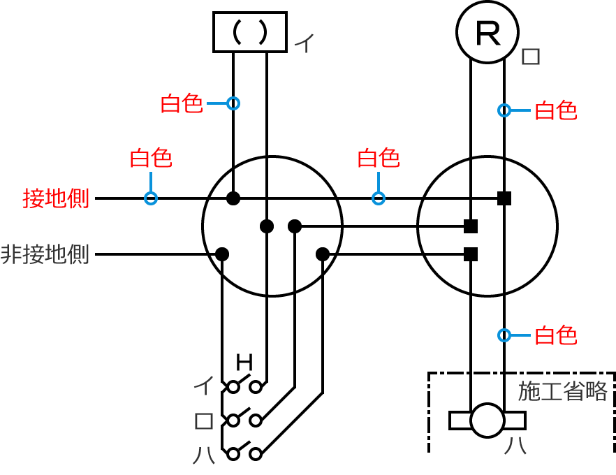 �ڒn���d���̓d���̐F�͔��F