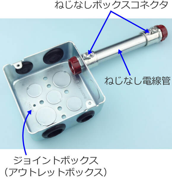 �˂��Ȃ��d���ǂƂ˂��Ȃ��{�b�N�X�R�l�N�^�i���[���t���j